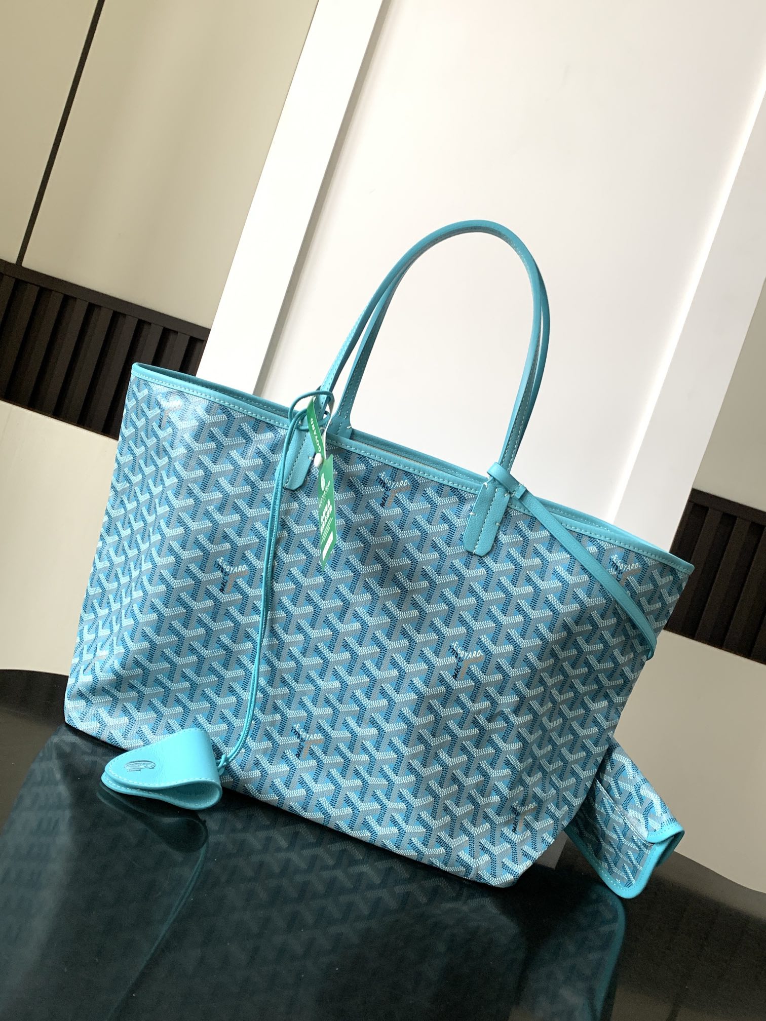 Saint Louis PM Tote Bag In Sky Blue